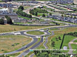 Boundary Channel Drive at I-395 Interchange Project Team Accepts HCCA Infrastructure Project